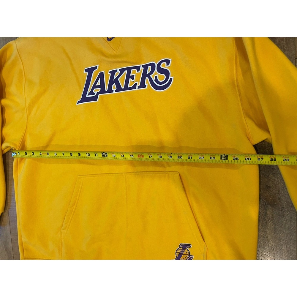 LA Lakers Nike Team Hoodie | Vintage 90s 2000s NBA Basketball Sportswear XXL VTG - Picture 2 of 5